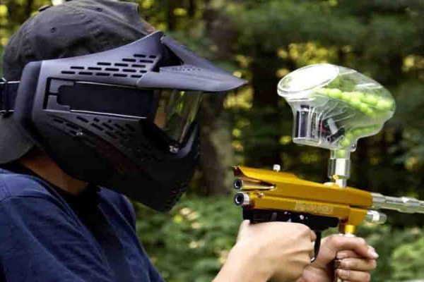 What is a paintball hopper?