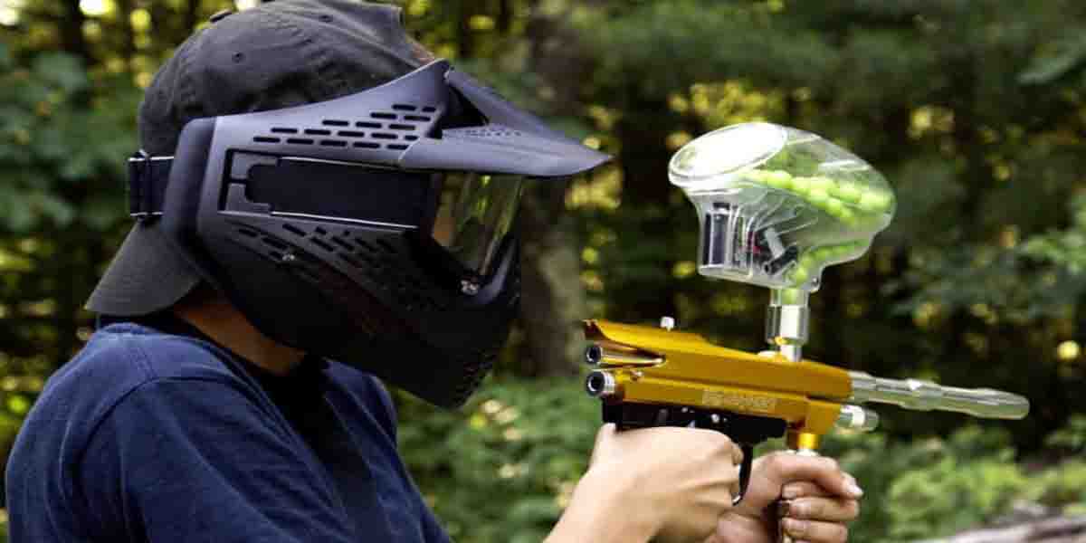 What is a paintball hopper?