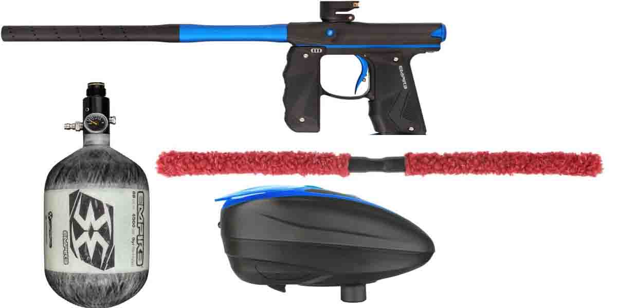 Empire Mini GS TP paintball gun package